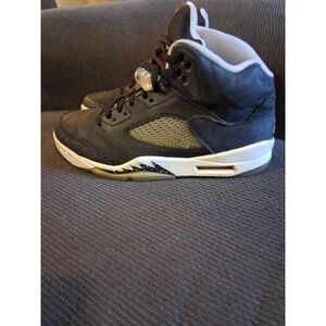 Nike Air Jordan Retro 5 V Oreo Moonlight OG Black White Cool Grey 2021 Size 8.5